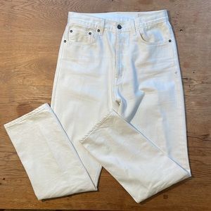Imogene + Willie white denim Harper Jean size 29
